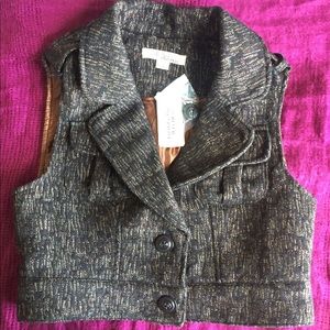 NWT Forever 21 Boutique Cropped Vest